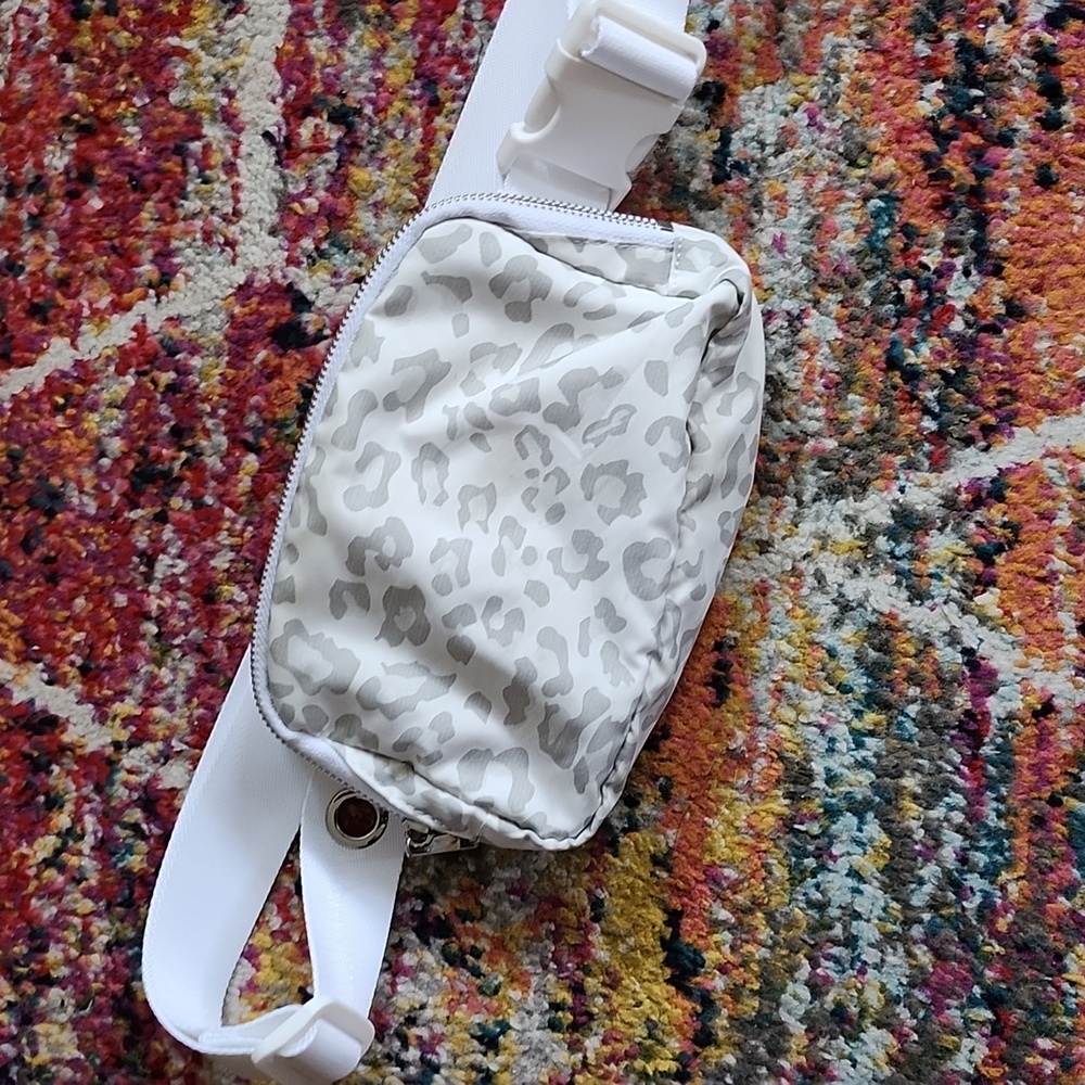 Leopard Print Belt Bag, Adjustable